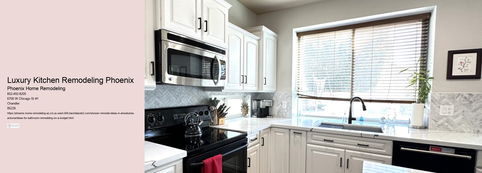 What are the latest kitchen design trends in Phoenix